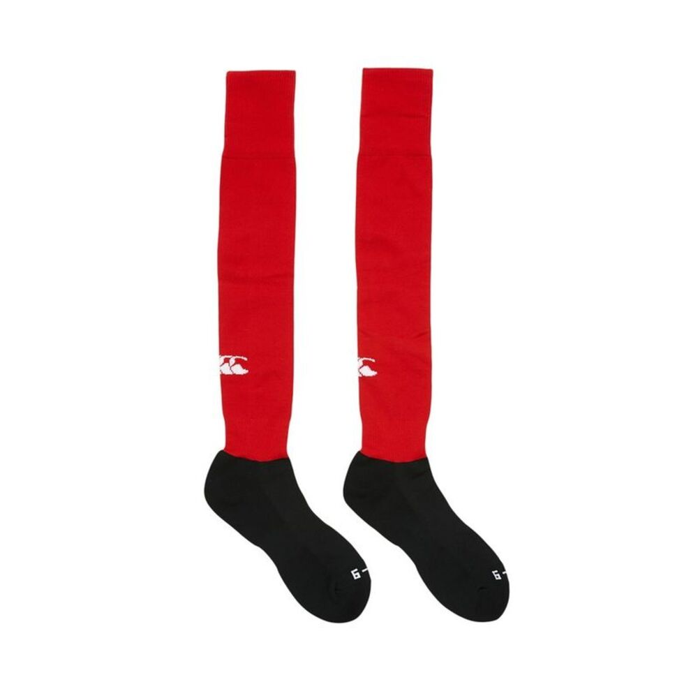 Canterbury Childrens/Kids Club Socks / Flag Red